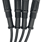Juego Cable Bujias Fiat Strada 1.3 2000-2007 Negro - Miniatura 6