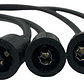 Juego Cable Bujías Subaru Impreza 1.8 1993-1998 Negro - Miniatura 5