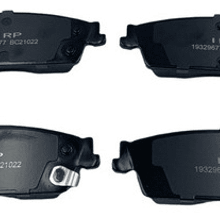 Pastilla Freno Cerámica Trasera Chevrolet Silverado 08-2018 2