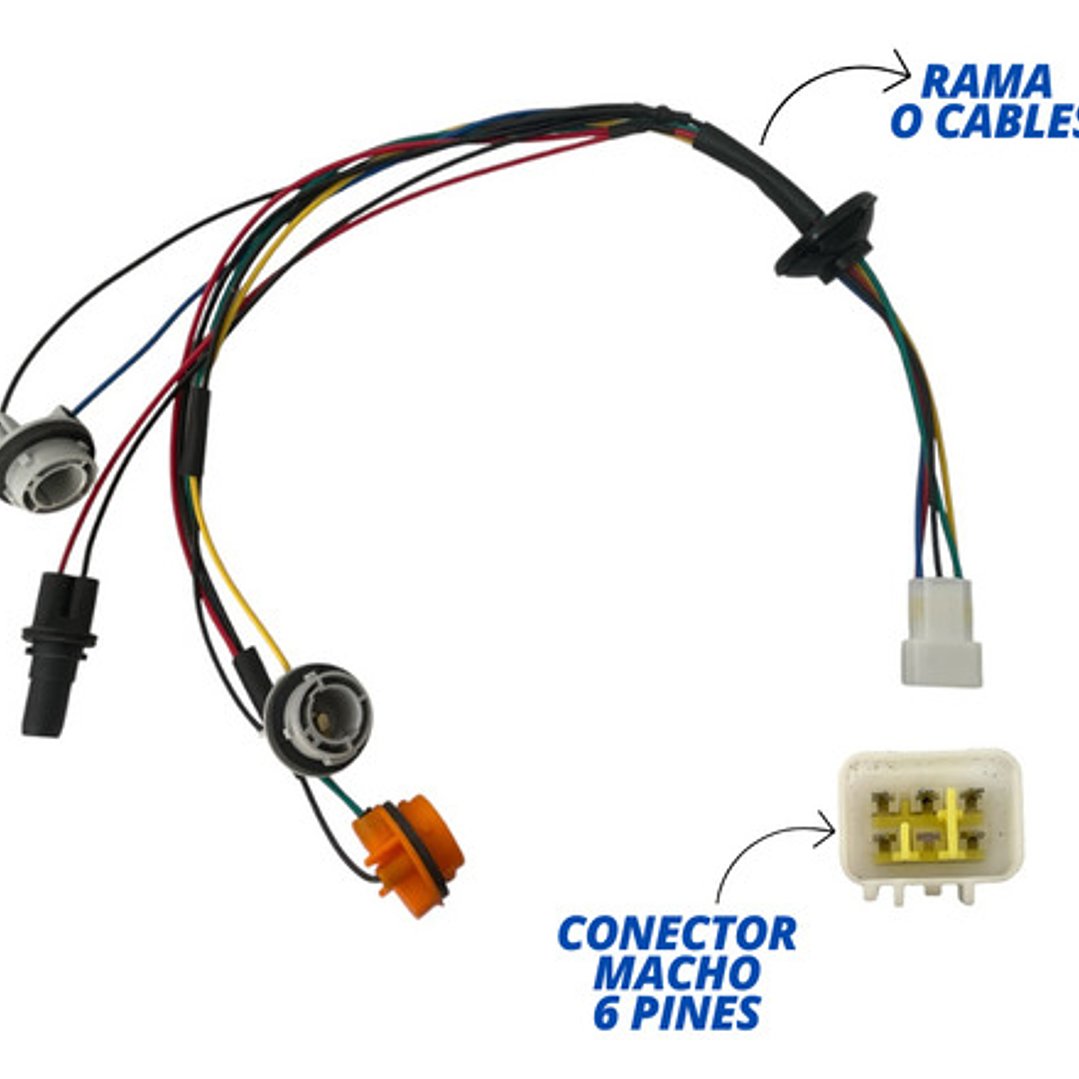 Farol Trasero Izquierdo Para Chevrolet Sail 1.5  2016 - 2022 Izquierdo/conductor 6