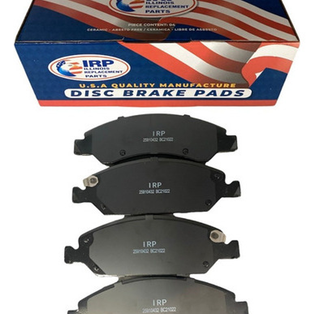 Pastilla Freno Cerámica Delanter Chevrolet Silverado 08-2018 3