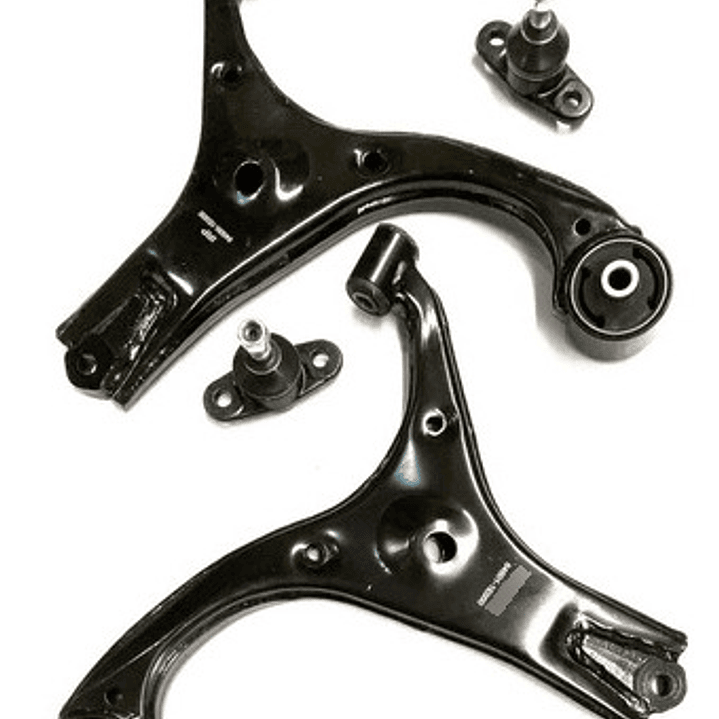 Par Bandejas + Rotulas Para Hyundai New Accent 2006-2011. 1