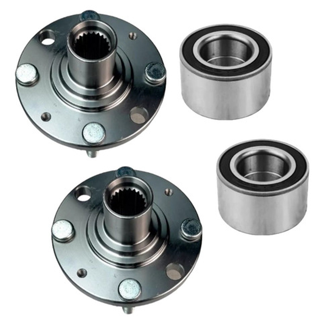 Mazas Ruedas Delante + Rodamiento Chevrolet Aveo 2004 - 2016 2