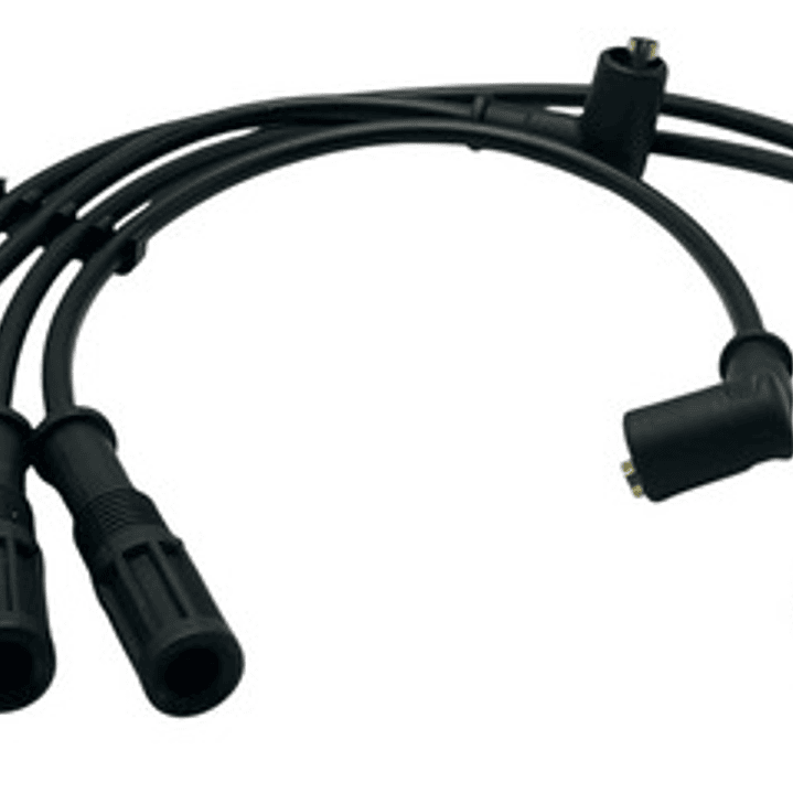 Juego Cable Bujias Fiat Punto 1.2 1996-2000 Negro 3