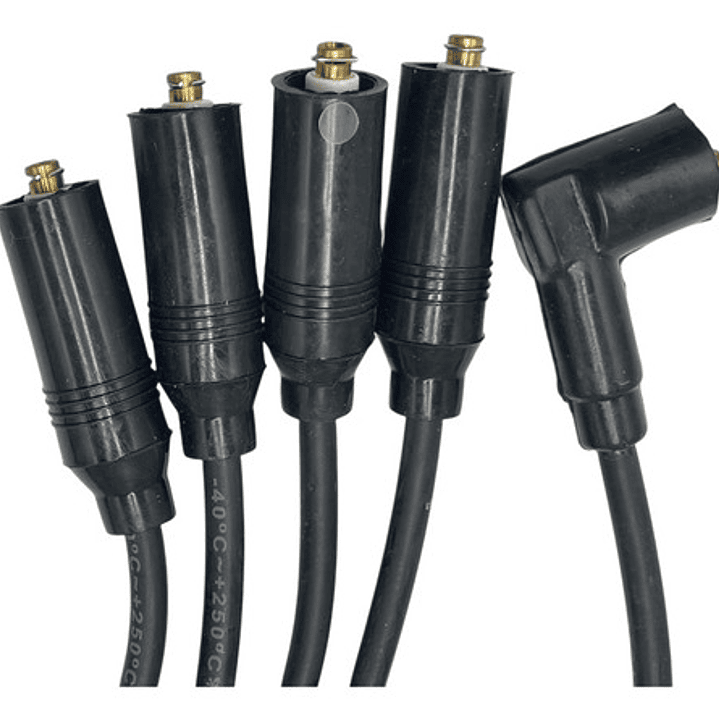 Juego Cable Bujias Volkswagen Gol G3 1.8 2000-2009 Negro 6
