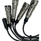 Juego Cable Bujias Volkswagen Gol G3 1.8 2000-2009 Negro - Miniatura 2