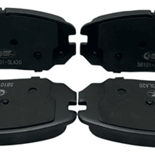 Pastilla Freno Cerámica Delantera Para Hyundai Tucson 04-10