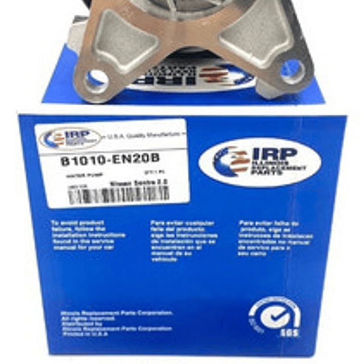 Bomba Agua Nissan Sentra 2.0 16v 2007-2013 B16x  Mr20de 3