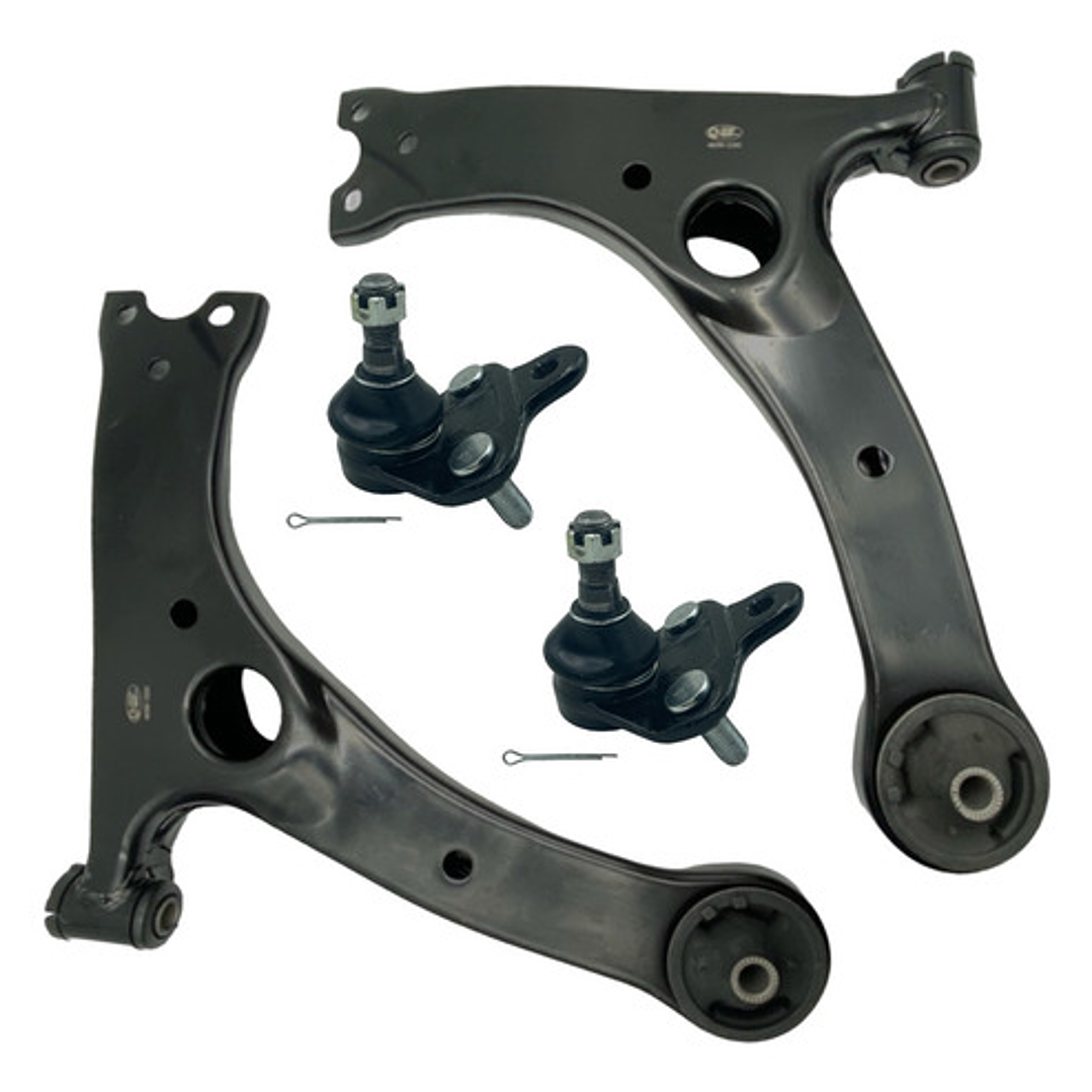 Par Bandejas + Rotulas Para Toyota Corolla 1.6 1.8 2004-2008 1