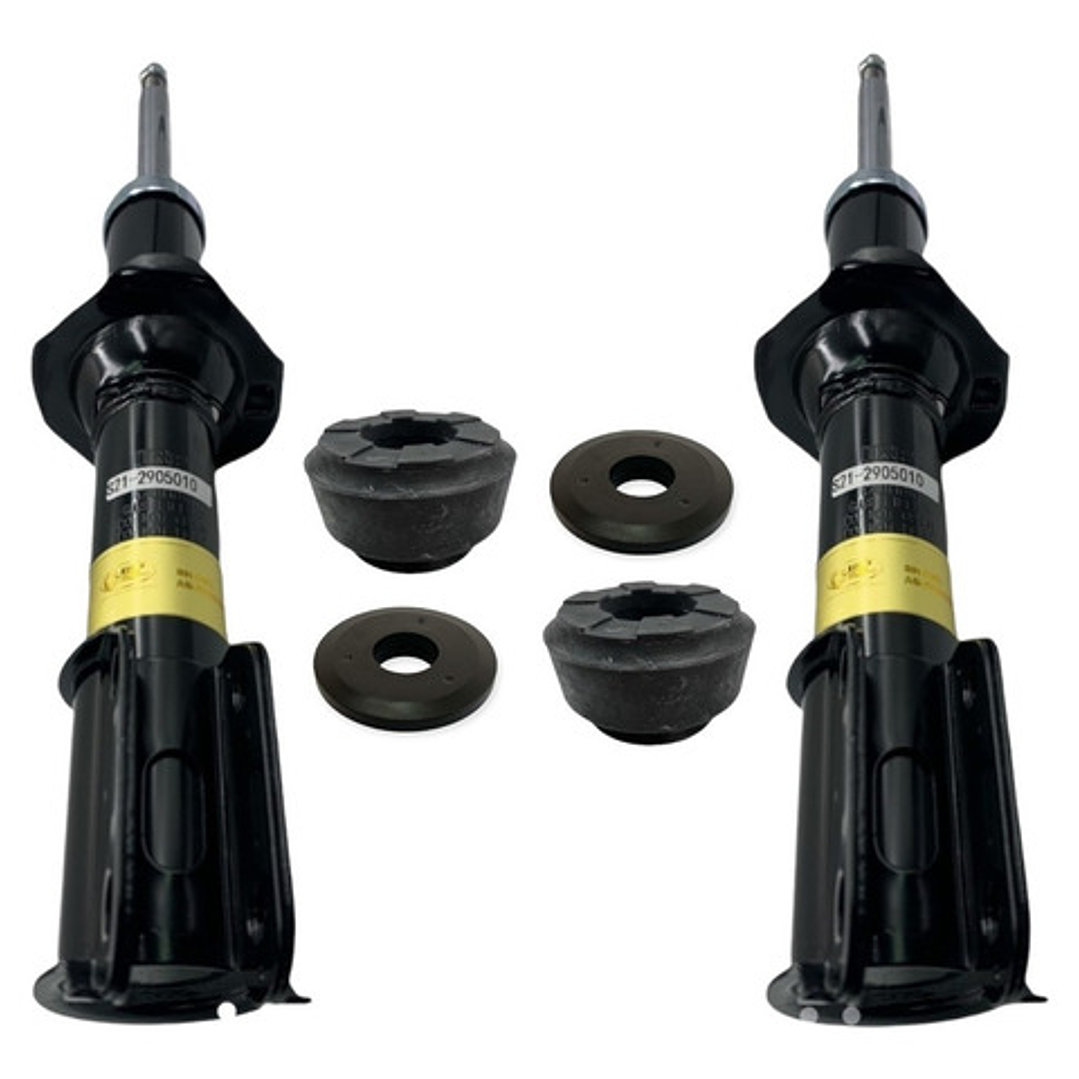 Amortiguadores Delantero + Cazoleta Chery Face 1.3 2008-2014 1