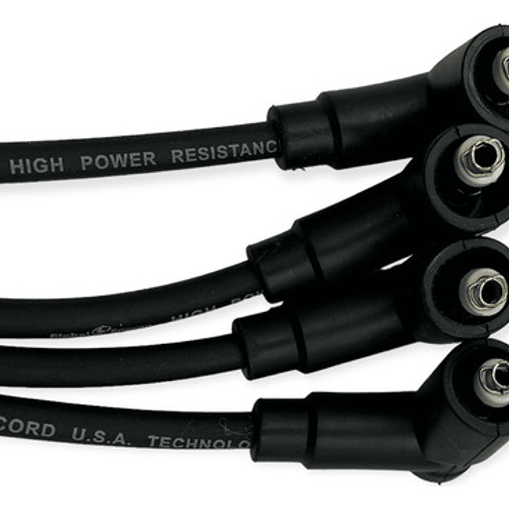 Juego Cables Bujías Peugeot 106 1.4 1993-1997 Tu3af Negro 4