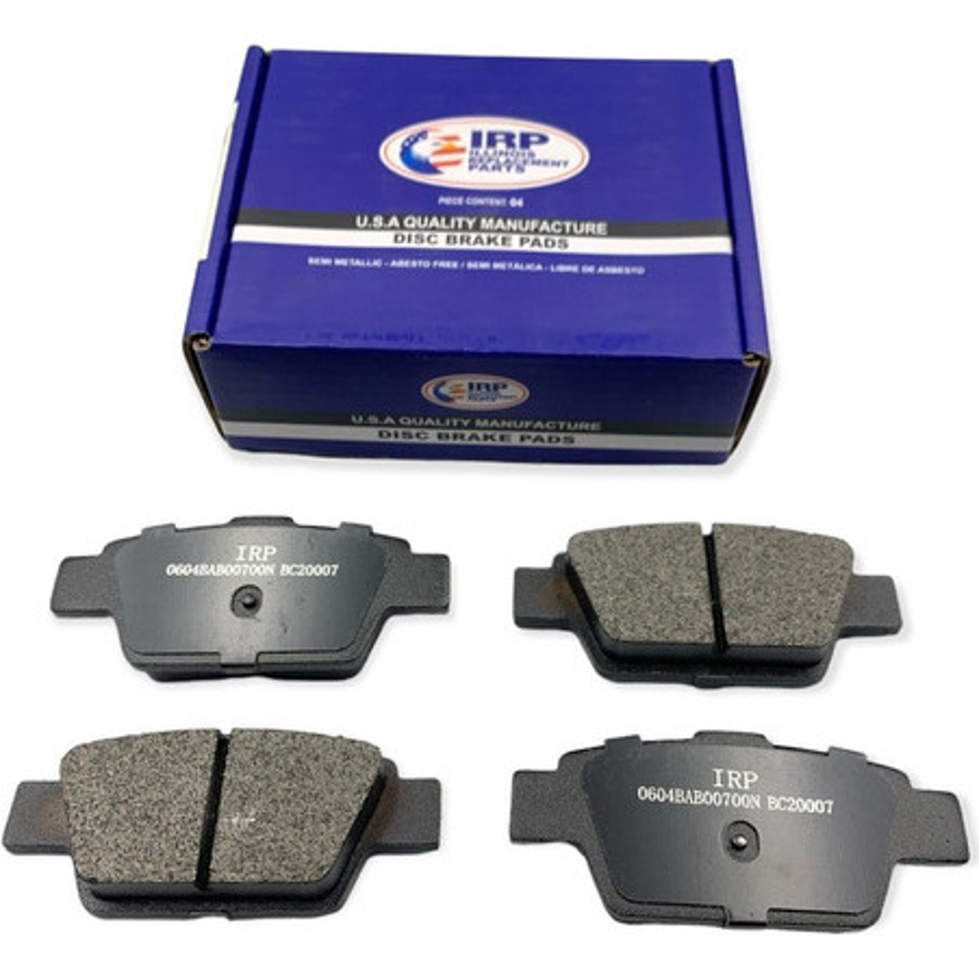 Pastillas Freno Trasera Para Mahindra Xuv 500 2.2 2013-2021 3