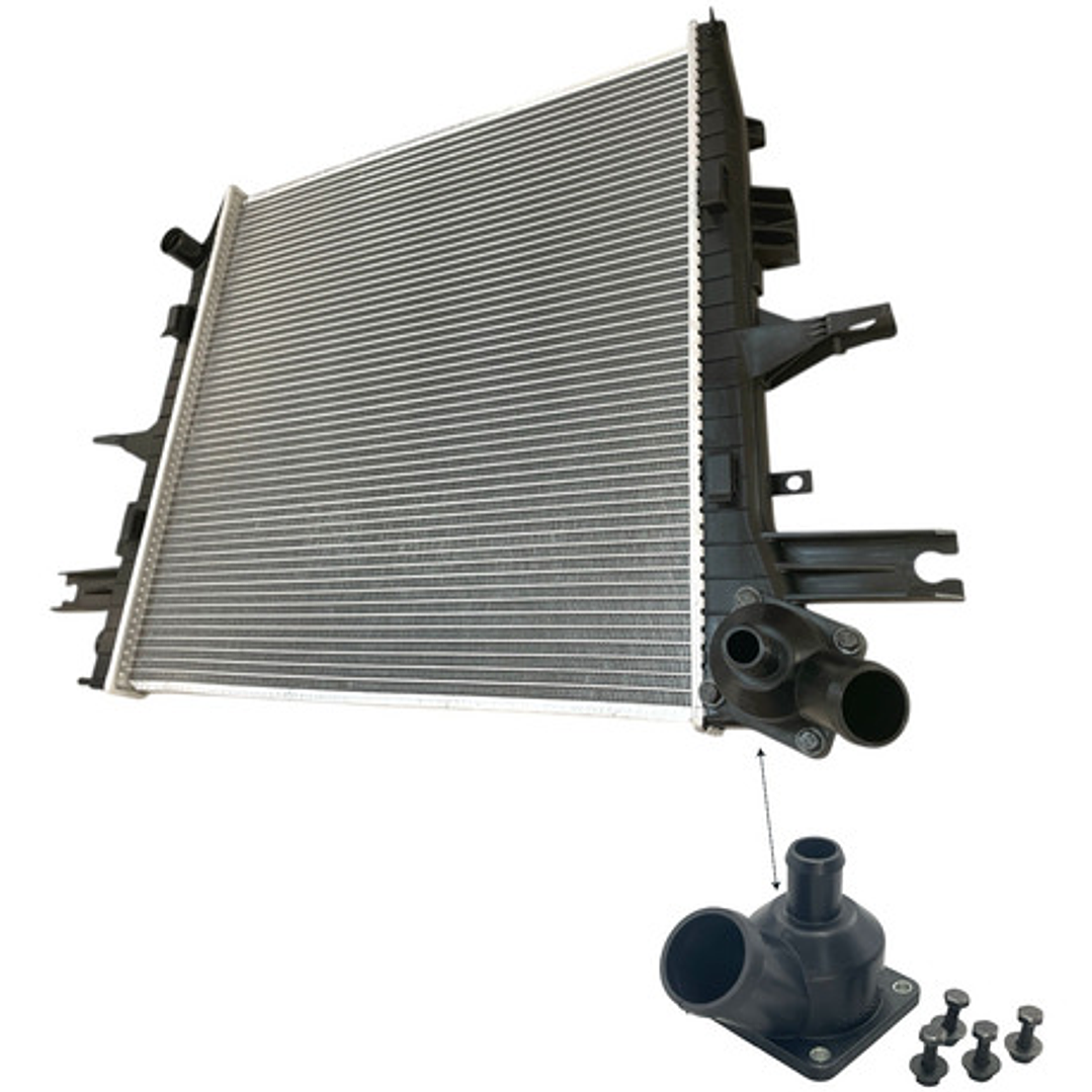 Radiador Motor Para Mahindra Pik Up 2.2  2011 - 018 1