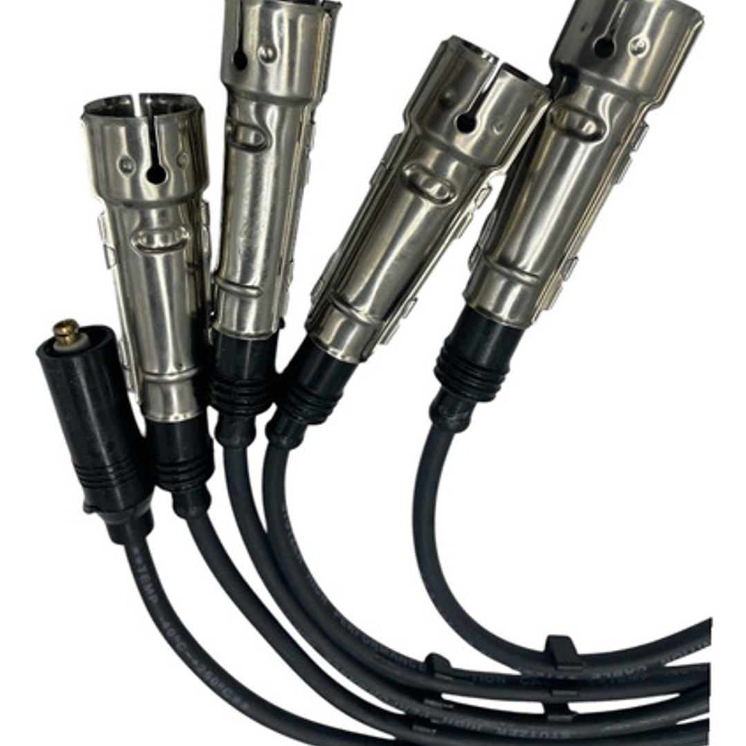 Juego Cable Bujias Volkswagen Santana 2.0 1990-1993 Negro 2