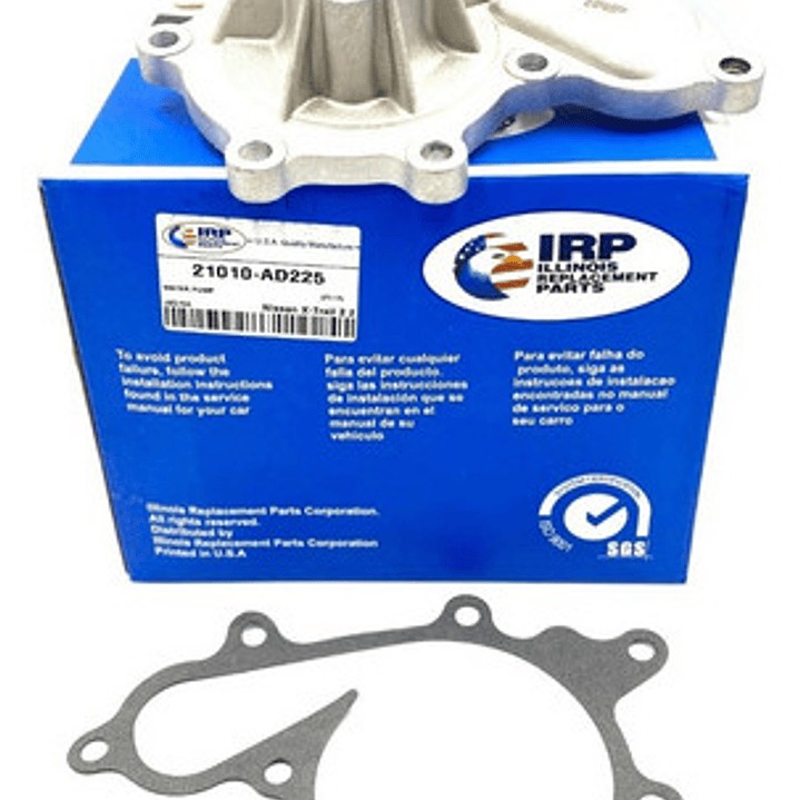 Bomba Agua Nissan X-trail 2.2 2003-2007 Turbo Diesel Yd22eti 3