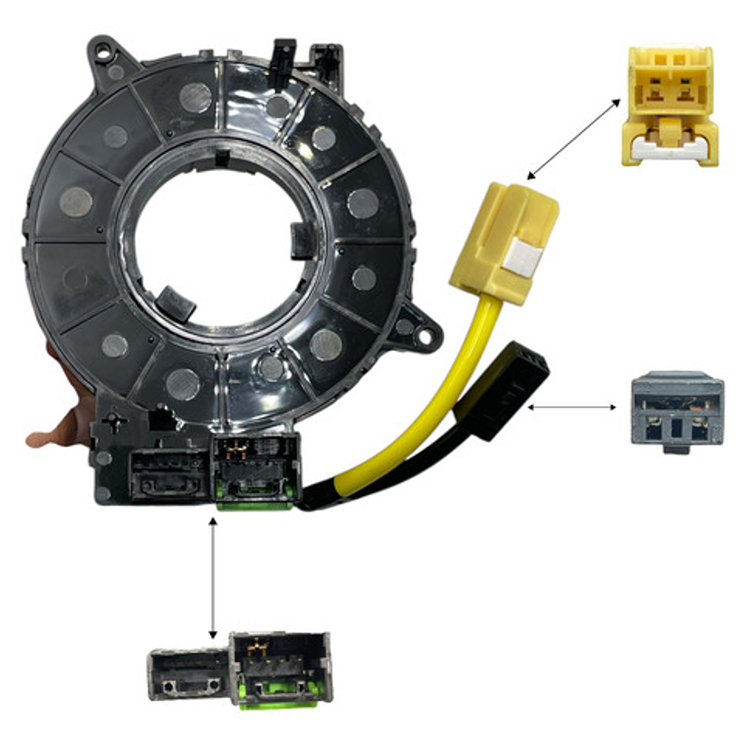 Cinta Airbag Mitsubishi L200 Katana 2.5 2007-2013 Negro 5