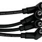 Juego Cables Bujías Citroen Berlingo 1.4 1997-2000 Tu3af Negro - Miniatura 4