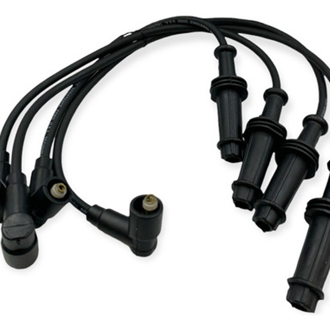 Juego Cables Bujías Peugeot 206 1.4 2004-2009 Tu3jp Negro 3