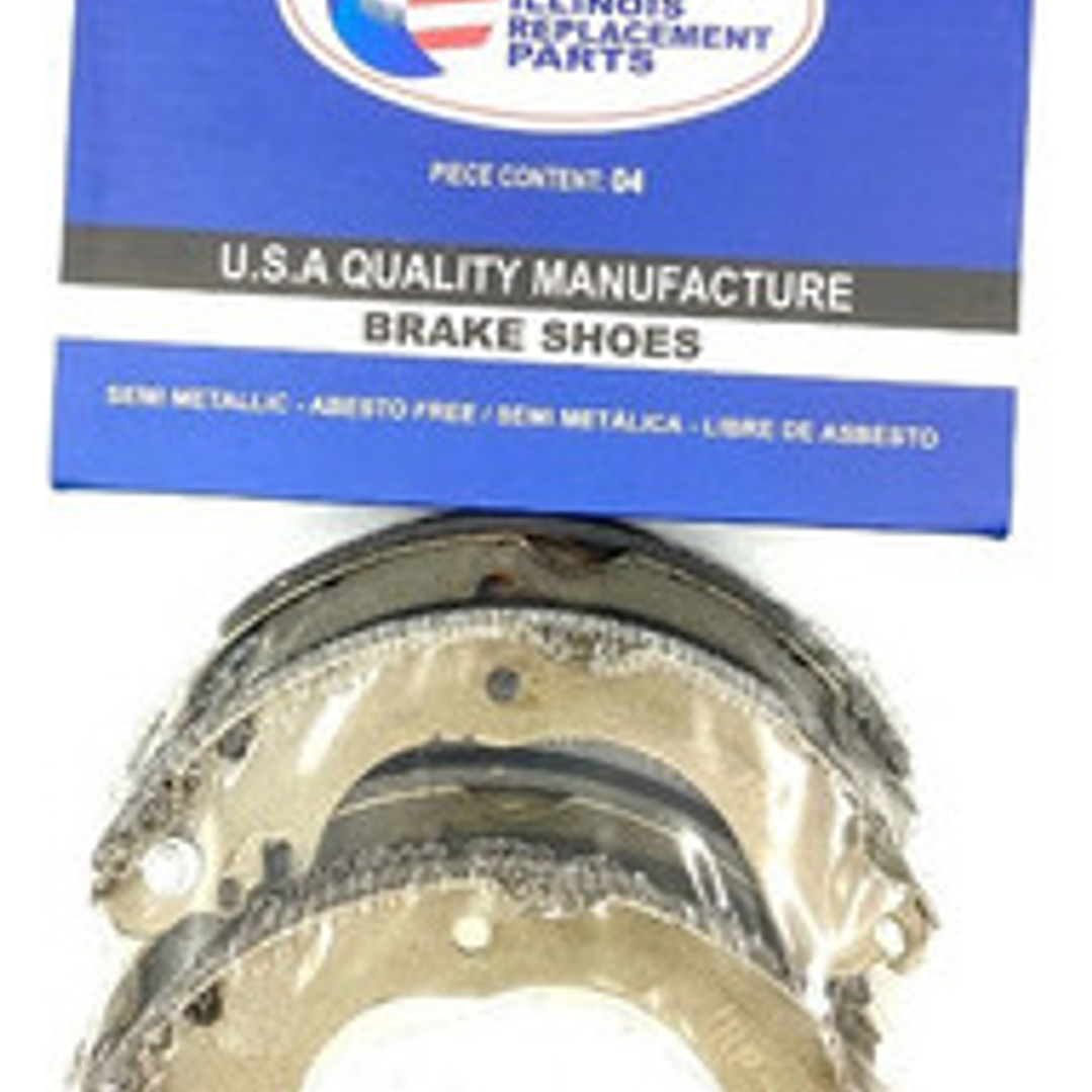 Patines O Balatas De Freno Nissan Tiida 1.5 1.6 2005-2016 2