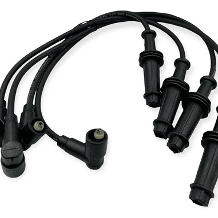 Juego Cables Bujías Peugeot 306 1.4 1.6 1994-2003 Tu3af Tu5j Negro 4