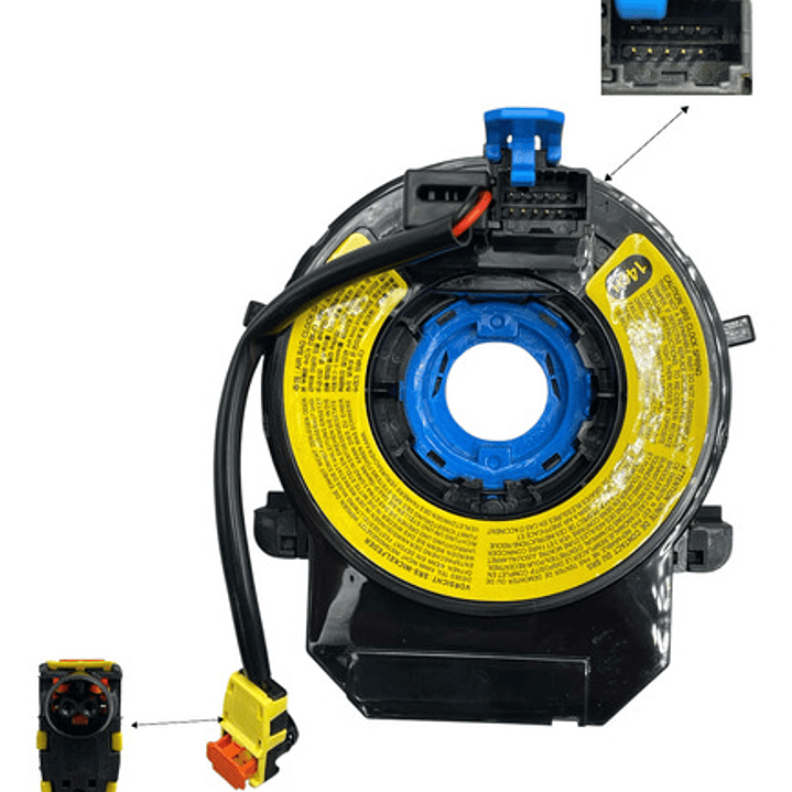 Cinta Airbag Para Hyundai Accent 2006-11 1.4 1.6 Amarillo 3