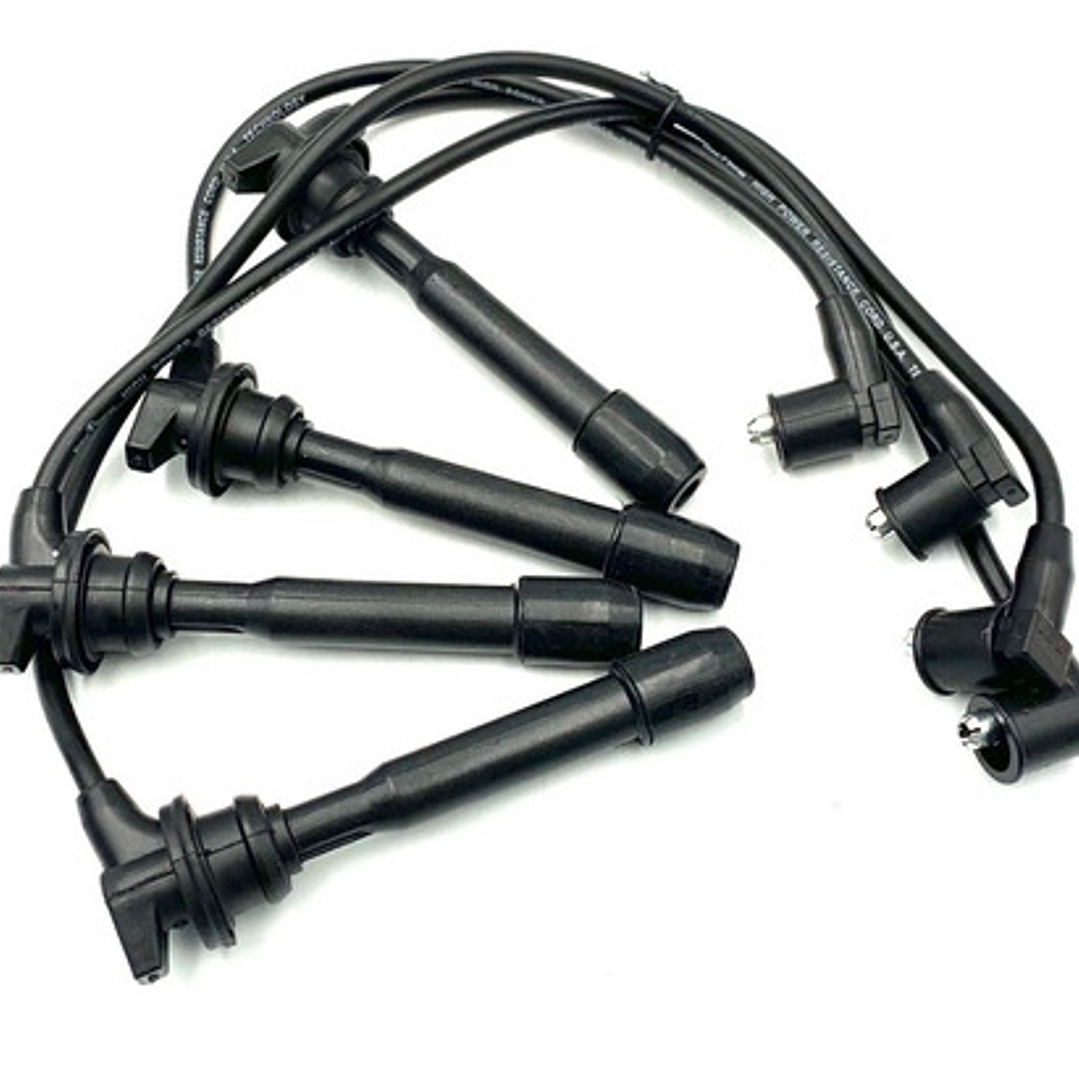 Juego Cables Bujías Para Hyundai Tucson 2.0 2004-2010 Negro 2
