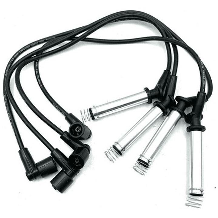 Juego Cables Bujia Chevrolet Luv 2.2 8v 2000-2005 Negro 2