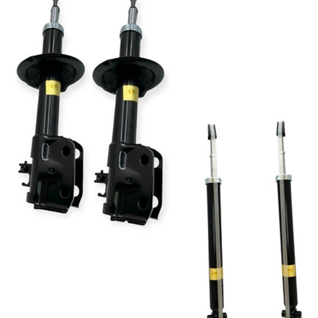 Amortiguadores Delantero + Traseros Para Toyota Yaris  14-17 1