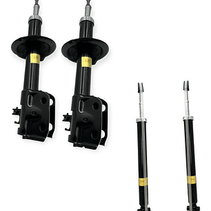 Amortiguadores Delantero + Traseros Para Toyota Yaris  14-17