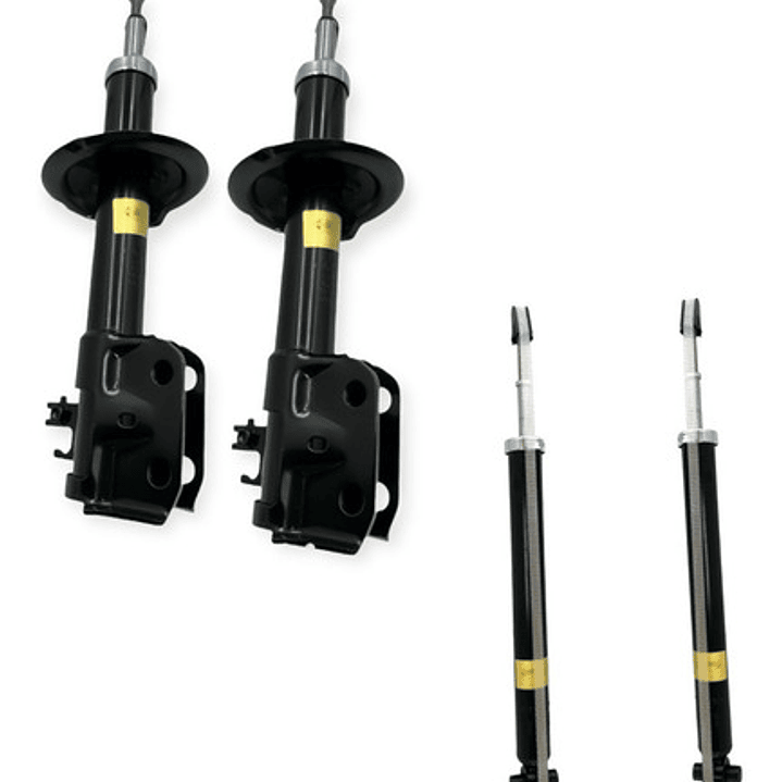Amortiguadores Delantero + Traseros Para Toyota Yaris  14-17 1