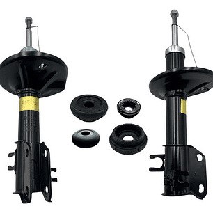 Par Amortiguador + Cazoleta Delant Chevrolet Spark Lt 04-16