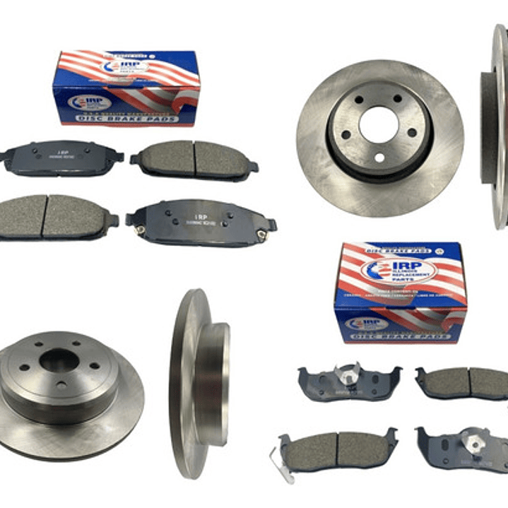 Pastilla Cerámica + Disco Delant Y Tras Jeep Commander 05-11 1