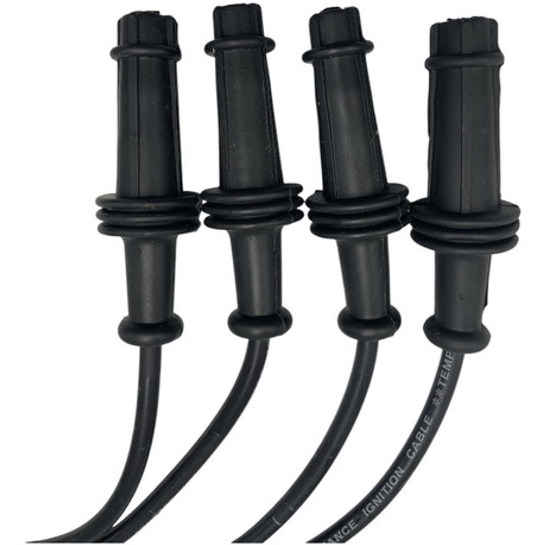 Juego Cable Bujía Subaru Legacy 1.8 1.8 1990-1994 Carburador Negro 4