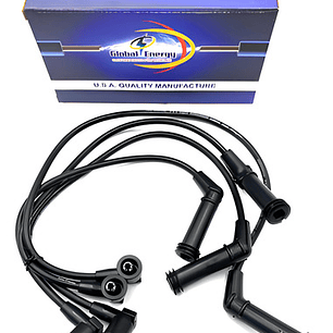 Juego Cable Bujia Para Hyundai Accent Prime 1.3 1.5 2000-06 Negro