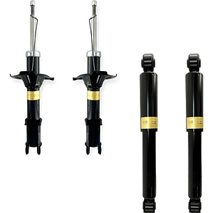 Amortiguadores Delantero + Traser Para Hyundai Eon 2012-2019