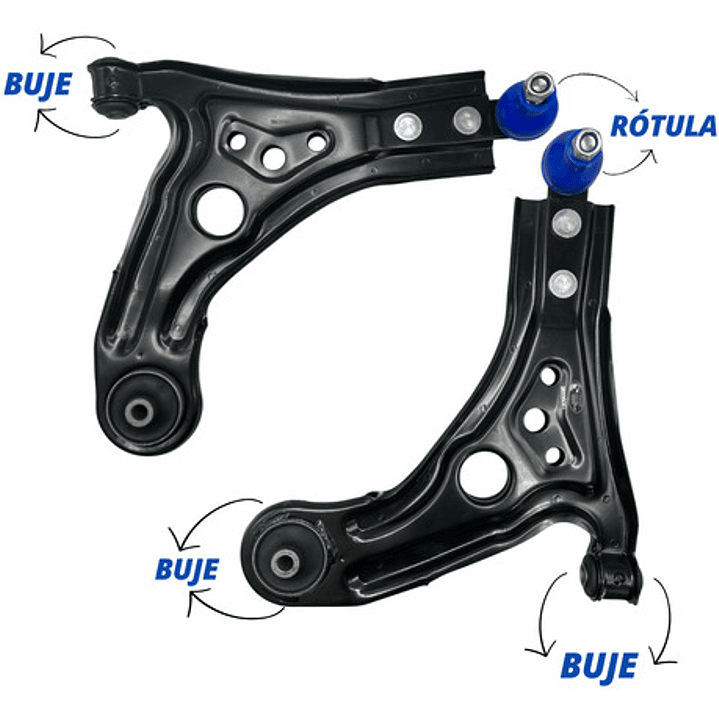 Bandeja Suspension (el Par) Chevrolet Aveo 1.4 2004-2016  2
