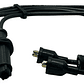 Juego Cable Bujía Subaru Legacy 1.8 1992-1997 Negro - Miniatura 3