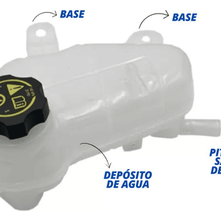 Deposito Agua Aux + Tapa Para Chevrolet Sonic 1.6 2012-2017 4