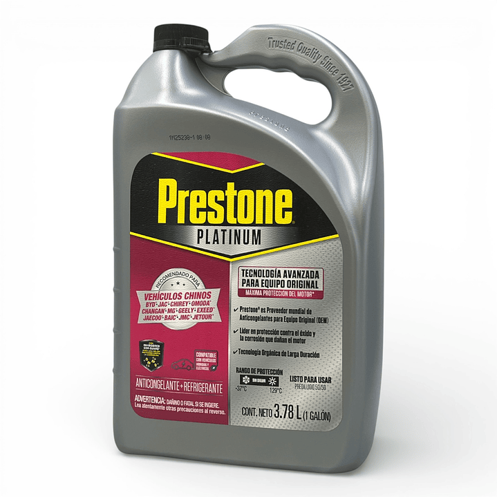 Anticongelante Refrigerante Prestone Platinum Rosa 3.78 Chin 2