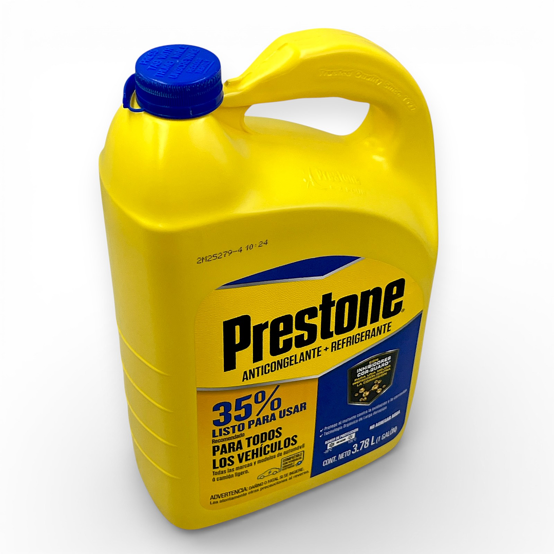 Refrigerante Anticongelante Prestone 35% Amarillo 2