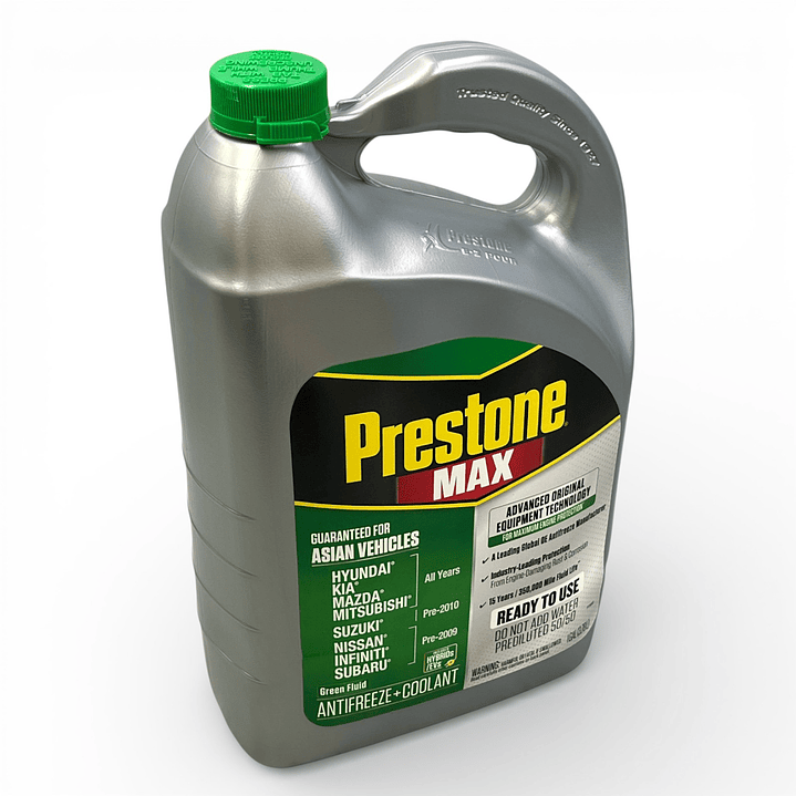 Refrigerante Anticongelante Prestone Asiático Verde 50/50 2