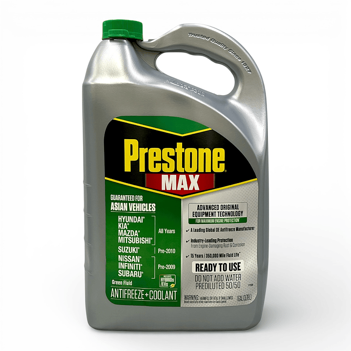 Refrigerante Anticongelante Prestone Asiático Verde 50/50 3