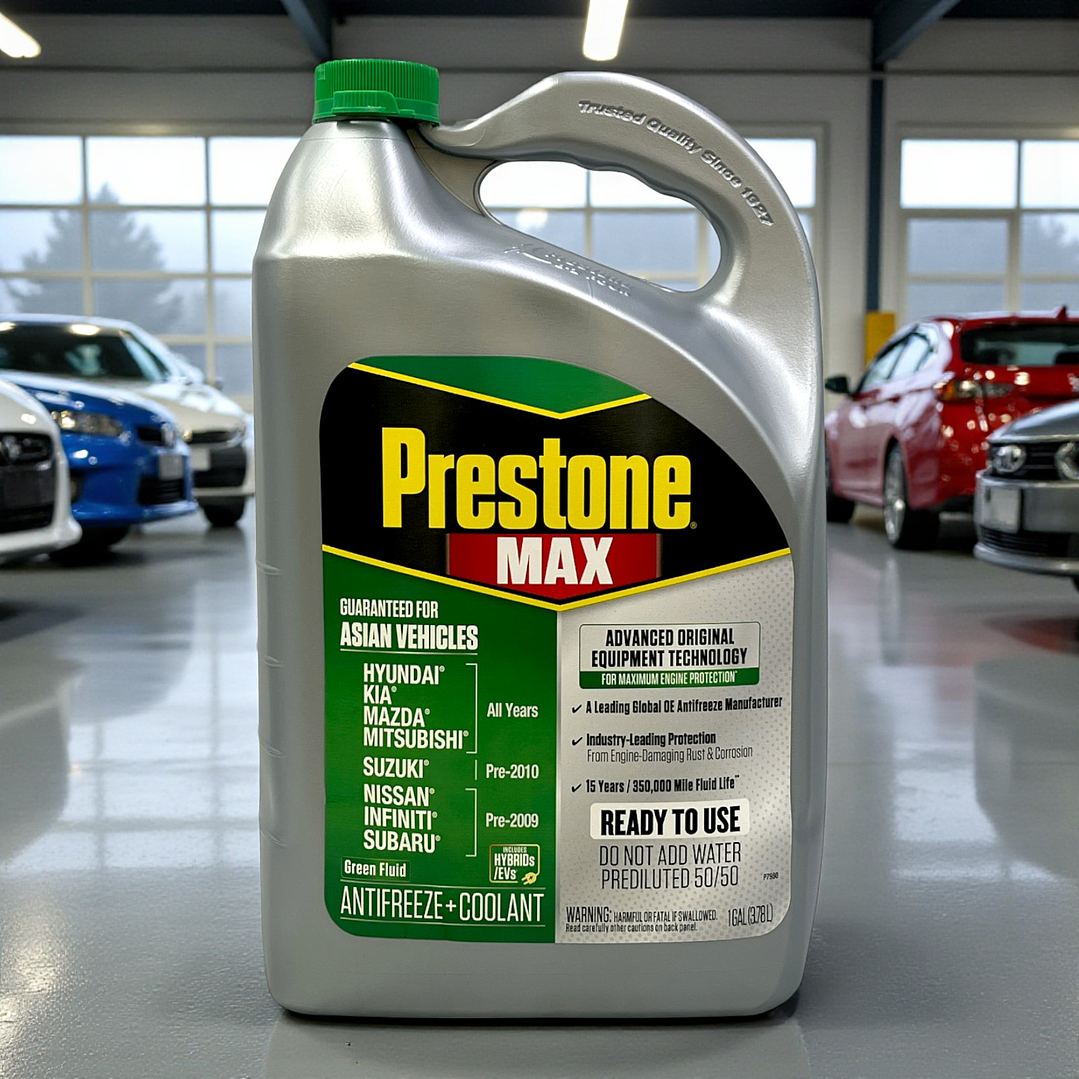 Refrigerante Anticongelante Prestone Asiático Verde 50/50 1