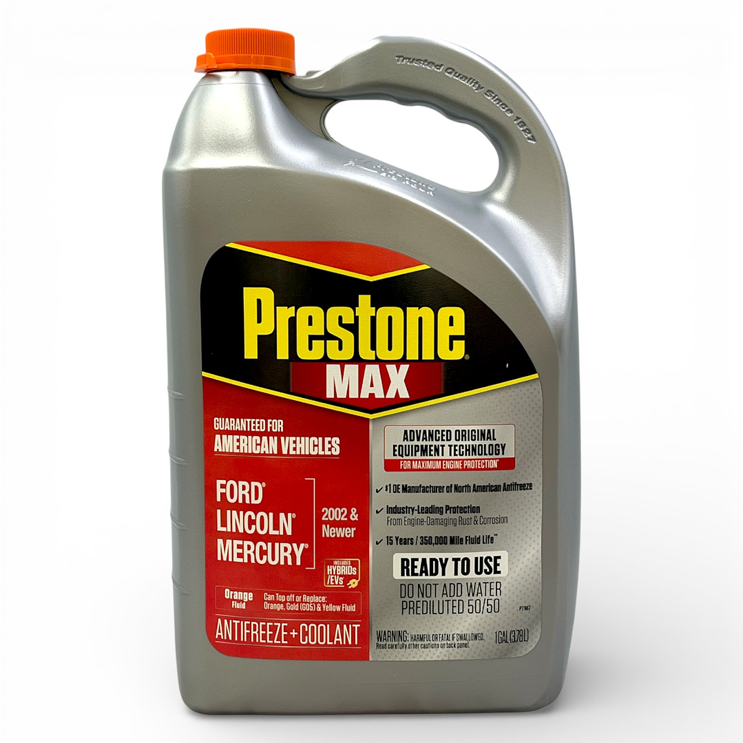 Anticongelante Y Refrigerante Prestone Max 50/50 Naranja 2