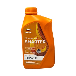 Aceite Semi Sintético Moto 20w-50 Repsol Smarter
