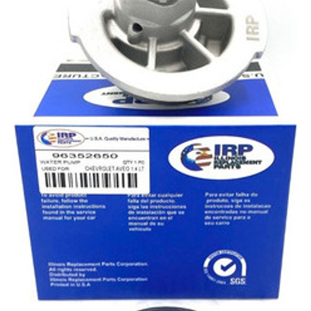 Bomba Agua Chevrolet Vivant 1.6 16v 2004-2010 A16dms 3