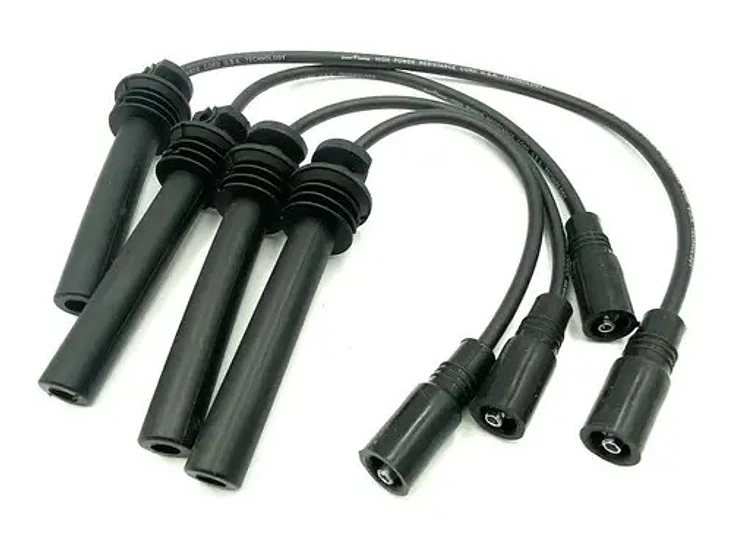 Juego Cables Bujias Chevrolet N300 1.2 2011-2013 B12s3 Negro 2