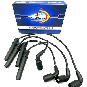 Juego Cables Bujias Chevrolet N300 1.2 2011-2013 B12s3 Negro