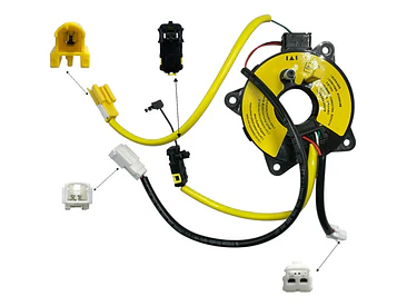 Cinta Air Bag Chevrolet Sail 1.4  11-2016 Volante Amarillo 2