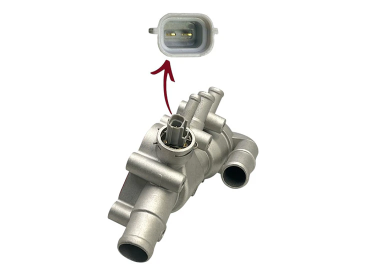 Termostato Completo Con Sensor Ford Focus 1.6 2000-2009  6